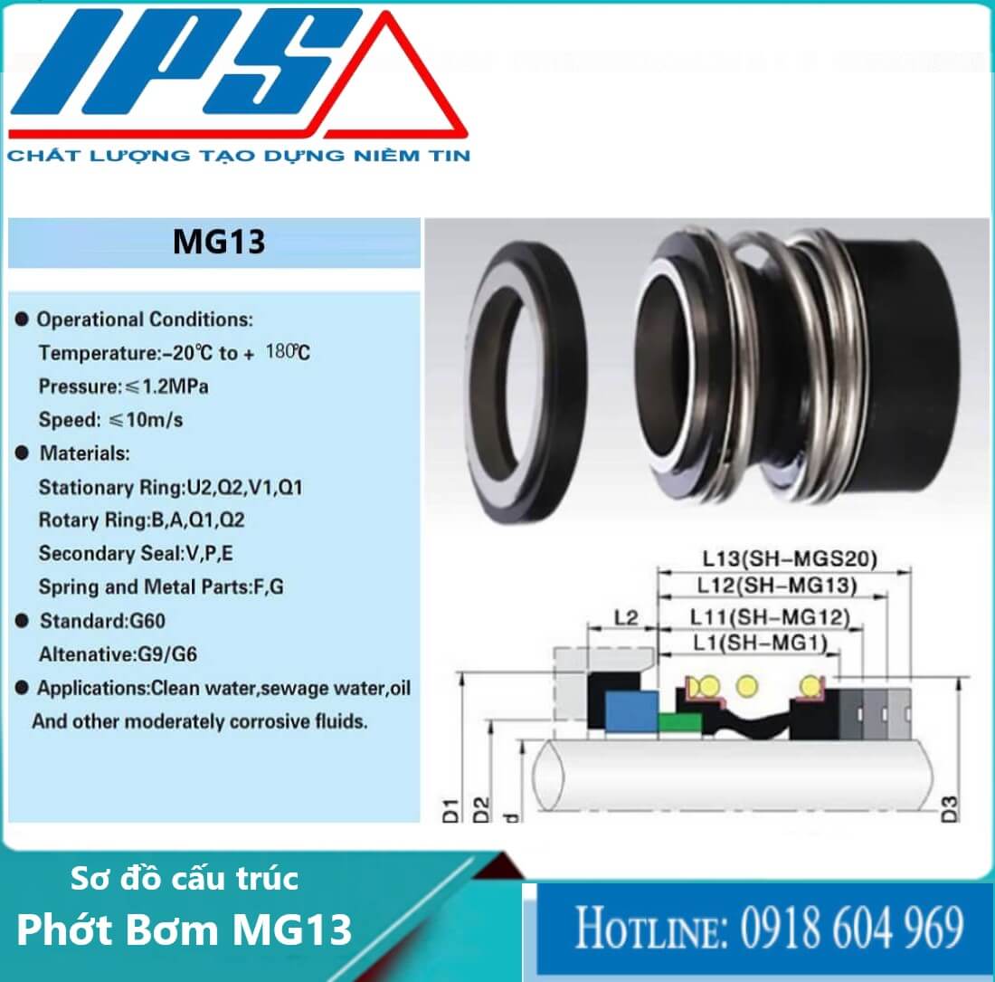 Phớt làm kín MG13-1(3)